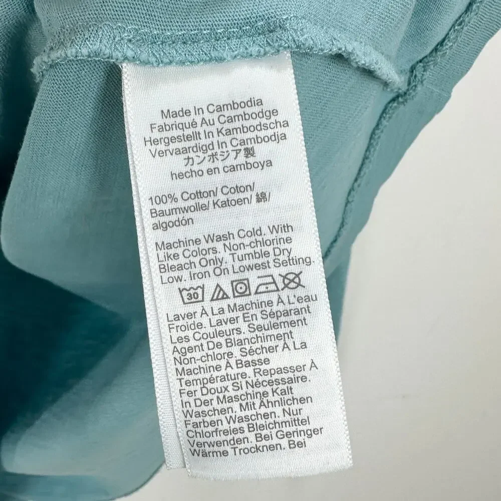 NEW J.Crew Long-sleeve vintage slub cotton V-neck tee Shirt Basics Equanimity XL